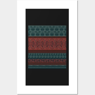 Mythical Dwarf Sweater Pattern Posters and Art